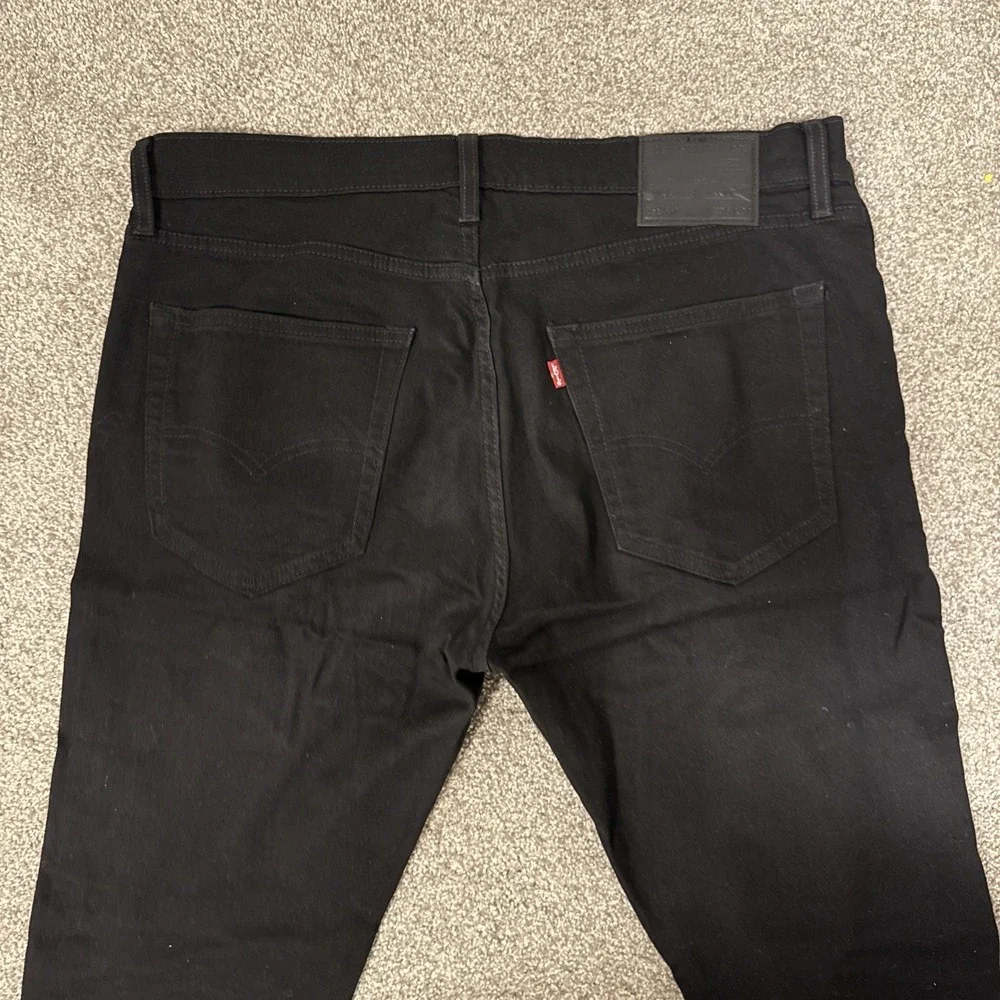 Levi's 512 Water Less Black Jeans 36 X 32 - Picture 10 of 12